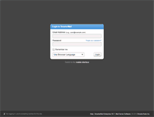 Tablet Screenshot of mail.c21av.com